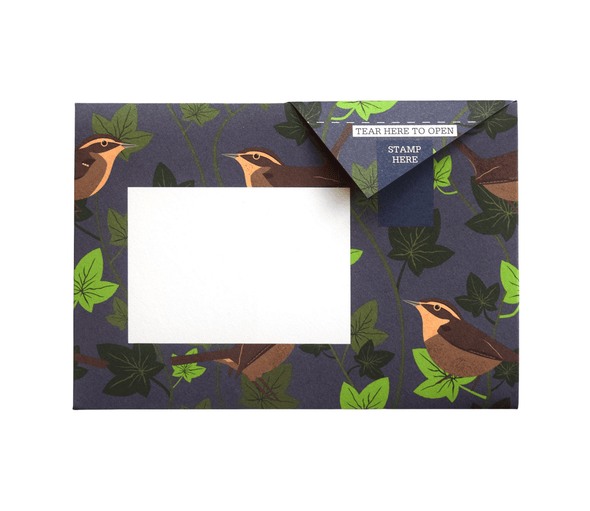 Pigeon Posted Robin and Wren design 1 by Pigeon Posted, Robin Redbreast design