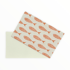 Orange Fish ~ Envelopes with Blank Notecards - The Paper Drawer