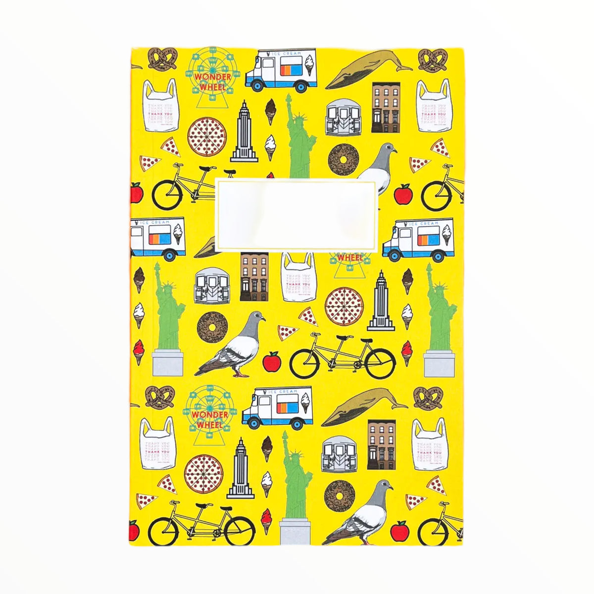 NYC Journal by Quick Brown Fox, blank pages, 50 pages, 4 x 6 inches