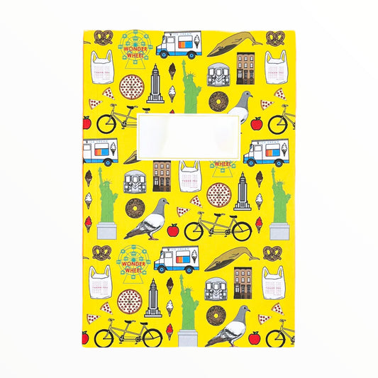 NYC Journal by Quick Brown Fox, blank pages, 50 pages, 4 x 6 inches
