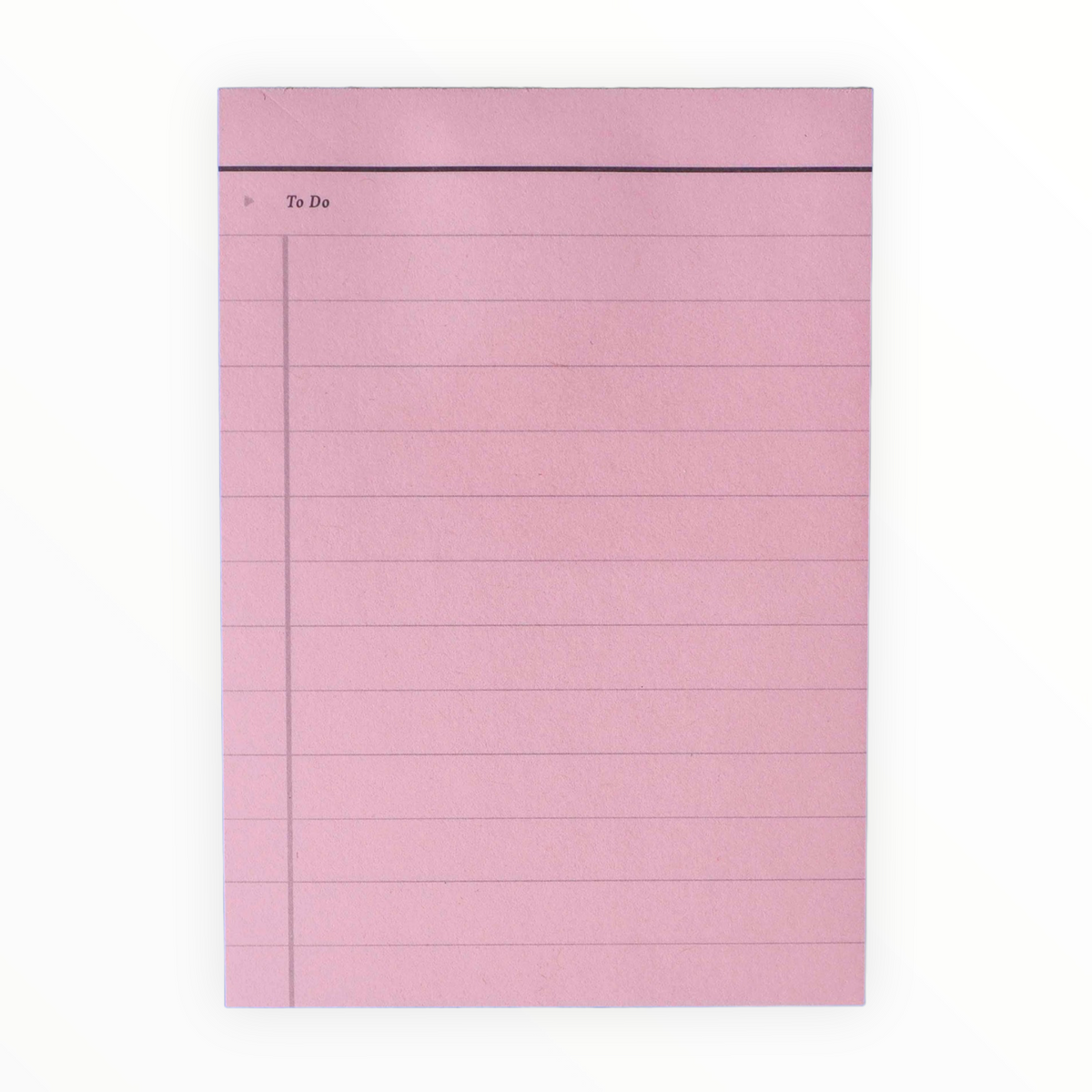 To-Do Pad by Recess Shop, pink nostalgic paper, 50 tear-off pages 3.5" x 5"