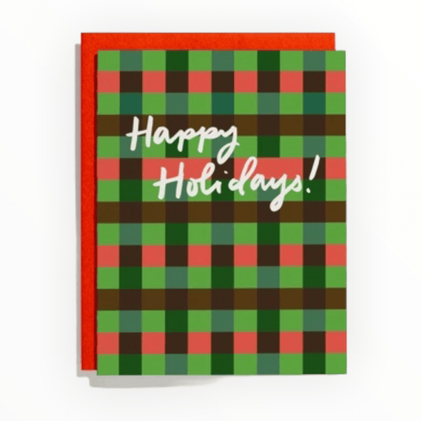 Plaid Holidays - The Paper Drawer