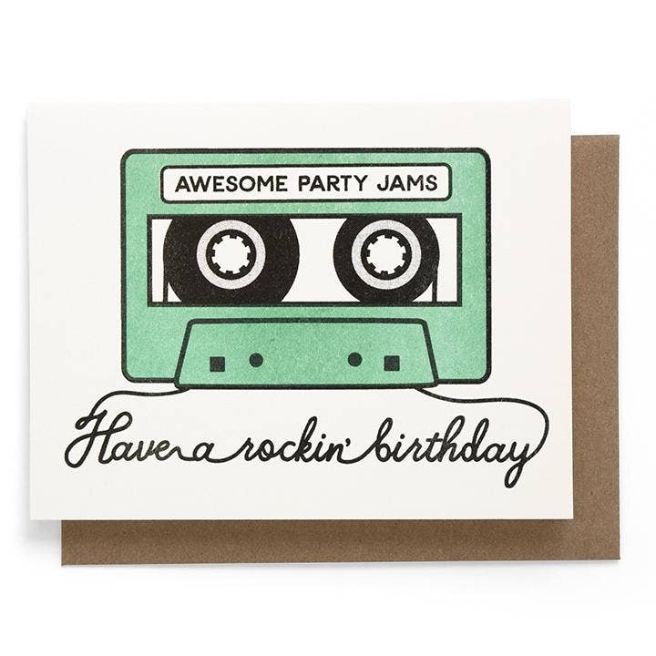 Mixtape Birthday Card - The Paper Drawer