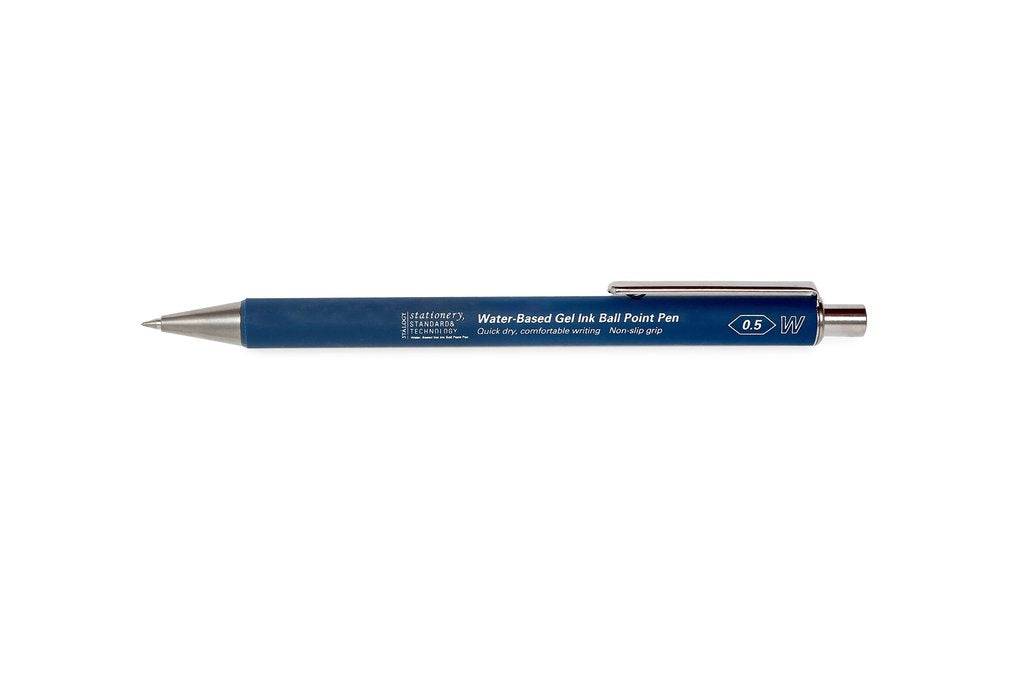 Stálogy Gel Ink Ballpoint Pen in Blue by Stálogy, black ink, 0.5mm