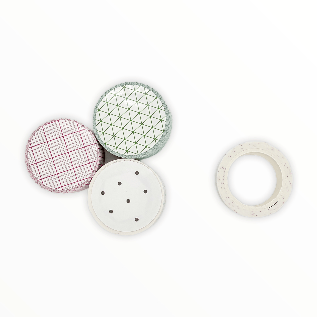 Memo Tape by Suck UK, Spot design, bright colorful washi tape, 10m x 23mm