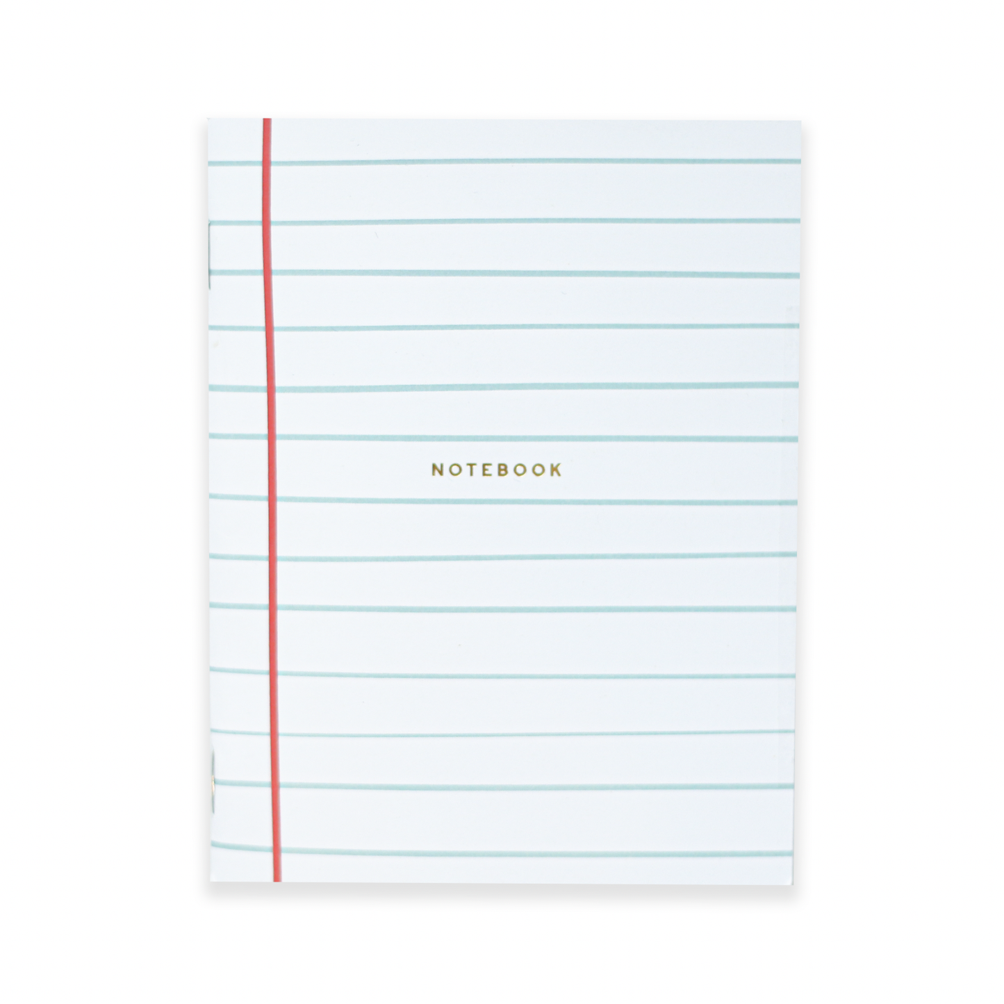 Old School Pocket Notebook by The Penny Paper Co., gold-foil stamped cover, 48 lined pages, 4.25 x 5.5 inches, made in Canada