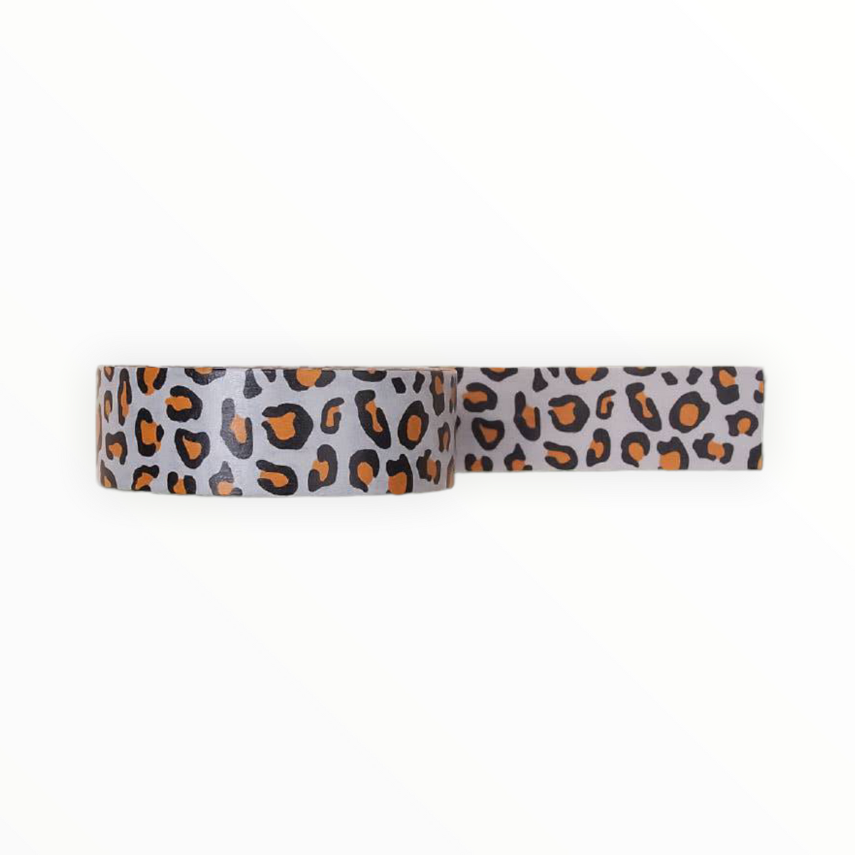 Panther Grey Washi Tape by wowgoods, animal print, 15mm x 10m, made in the Netherlands